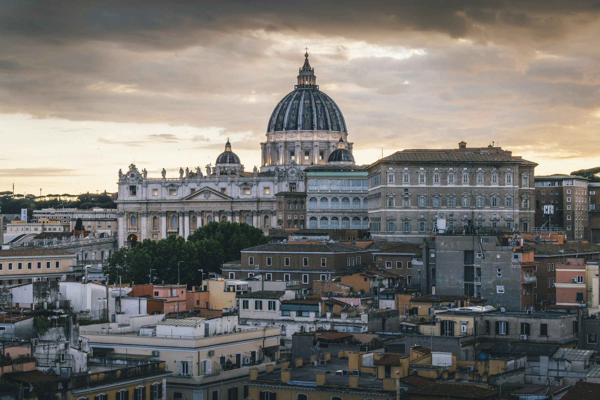 Rome at dusk