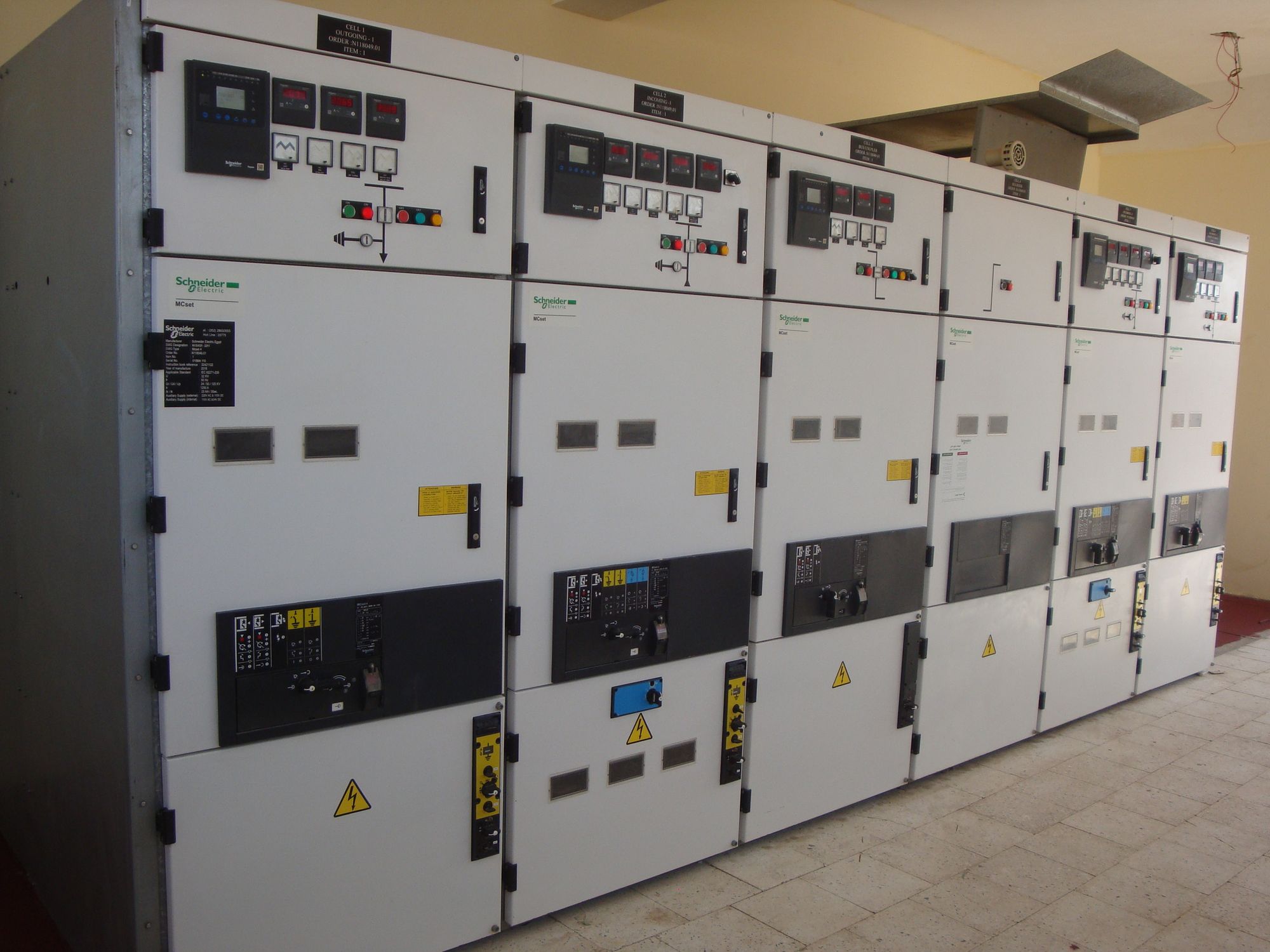 Medium-voltage switchgear, Al Shorouk West